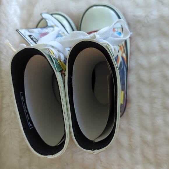 ROMA | Unisex Ilona Kids Art 1 Rainboots, Size 7, Multicolor - Picture 6 of 11